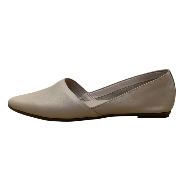 Aldo Women’s Nude Pink Genuine Leather Slip-On Ballet Sternatia Flats Size 10 - Picture 4 of 8